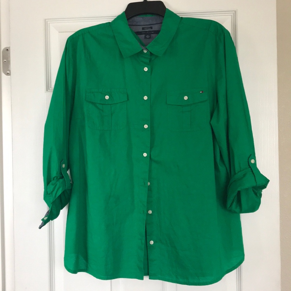 Long Sleeve Button Down Top